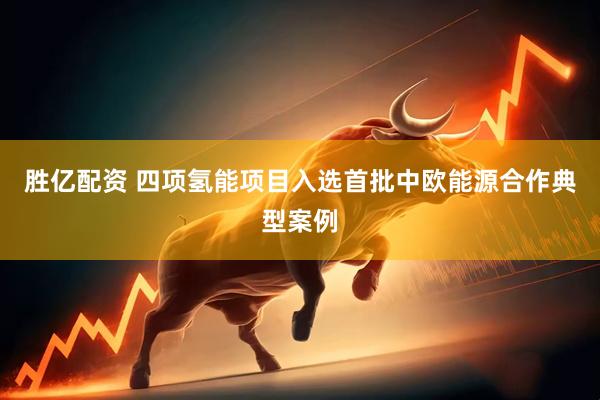 胜亿配资 四项氢能项目入选首批中欧能源合作典型案例
